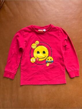 EMOJI The Iconic Brand Smiley Face Tee, 4 years